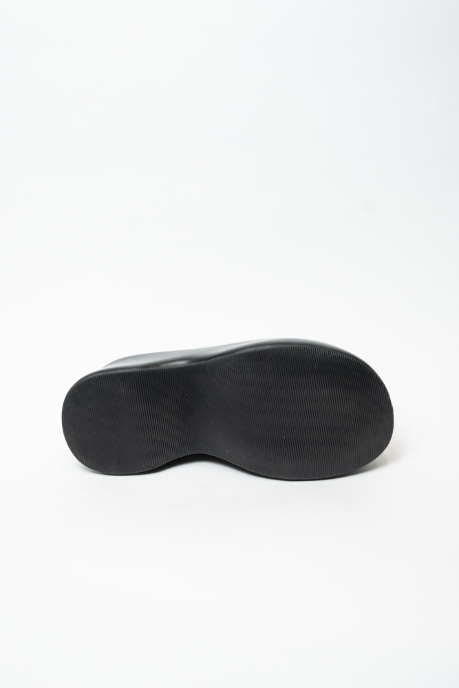 Сабо женские, арт G757-701-H, натуральная кожа, цвет черн.