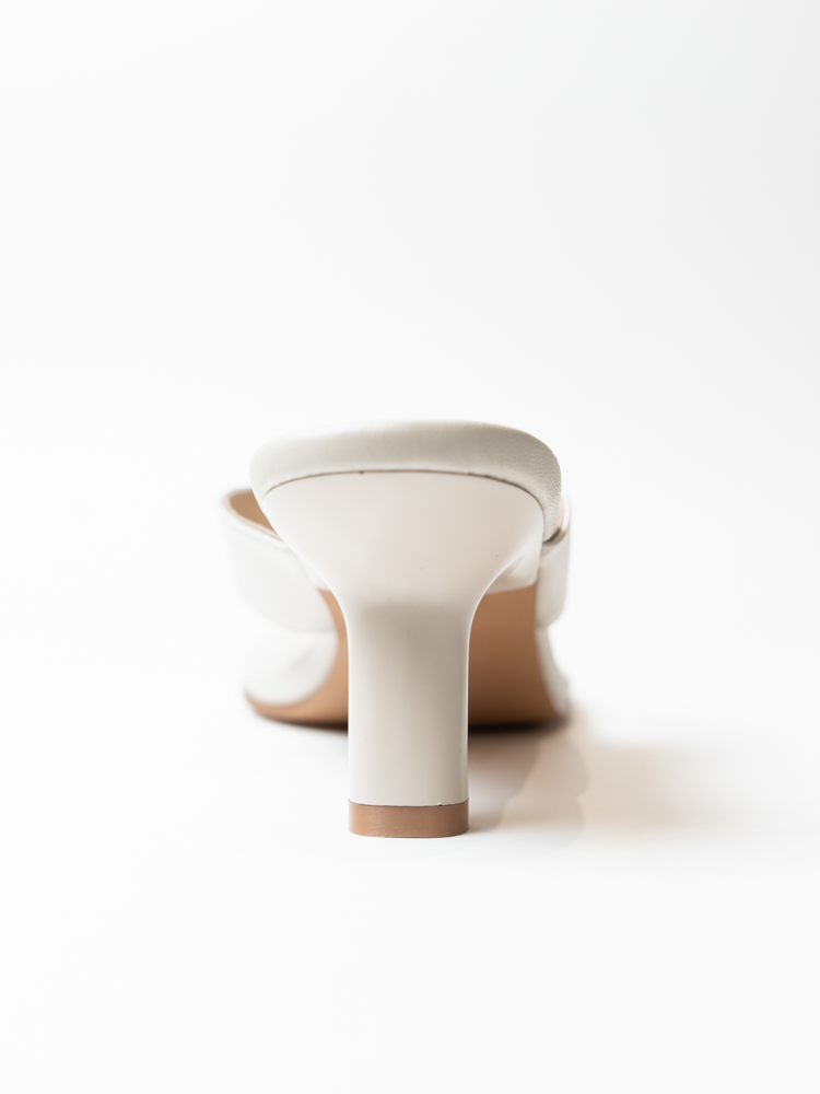 Сабо женские, арт AW1693-2-G412N, натуральная кожа, цвет беж.