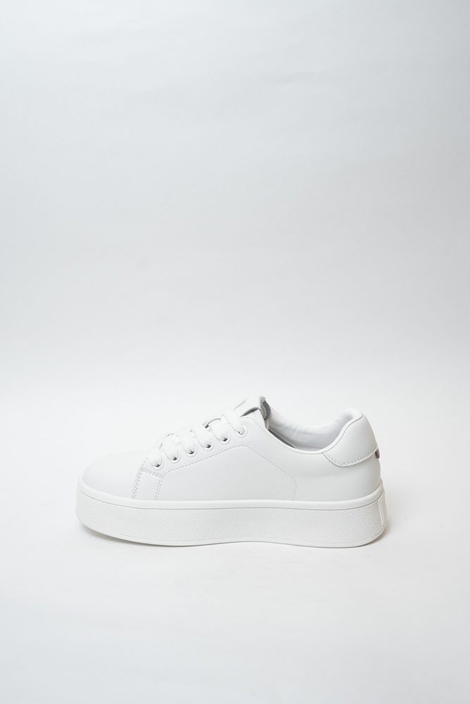 Кроссовки женские, арт K3710-8-W, натуральная кожа, цвет бел.