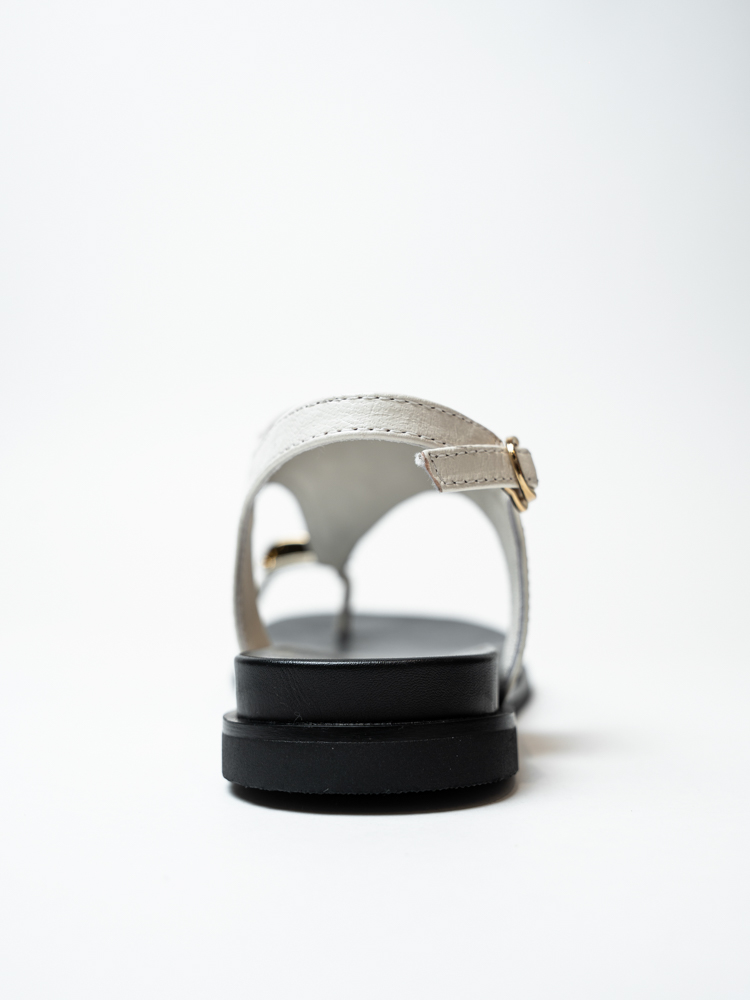 Босоножки женские, арт M5665-8-B, натуральная кожа, цвет бел.