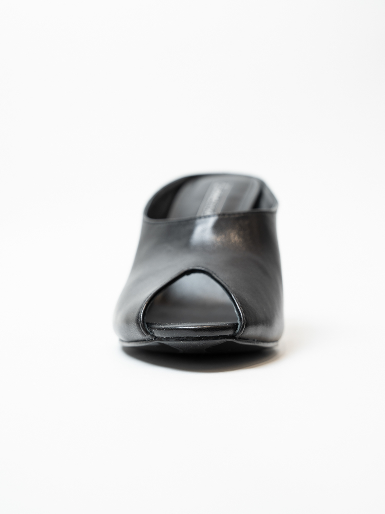 Сабо женские, арт K-L-90A411-537-M452, натуральная кожа, цвет черн.