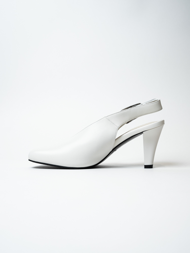 Босоножки женские, арт ZX491-2984-2, натуральная кожа, цвет бел.