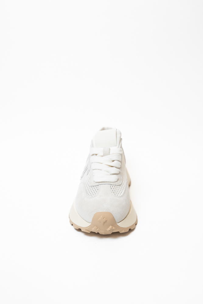 Кроссовки женские, арт TA101-5-1, натуральная замша/текстиль, цвет беж.