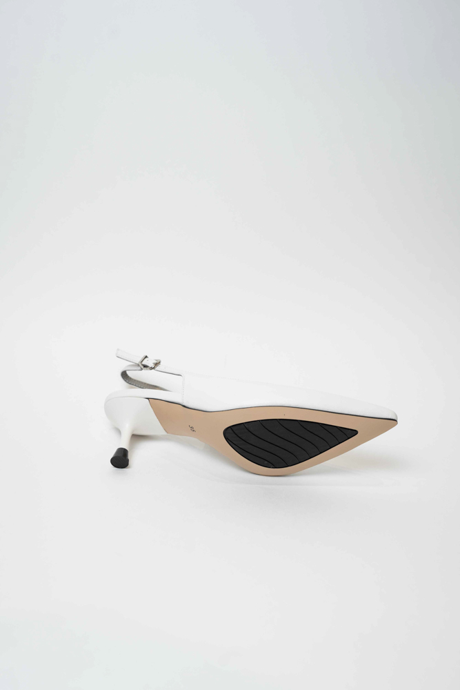 Босоножки женские, арт 6155-566-203D, натуральная кожа, цвет бел.