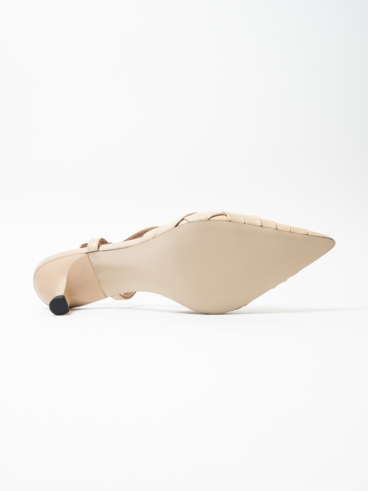 Босоножки женские, арт S1173-L2713D, натуральная кожа, цвет беж.