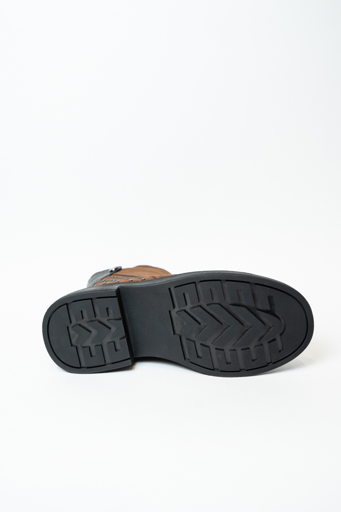 Ботинки женские, арт 4F5138-0606-C2680G, натуральная замша, цвет кор.