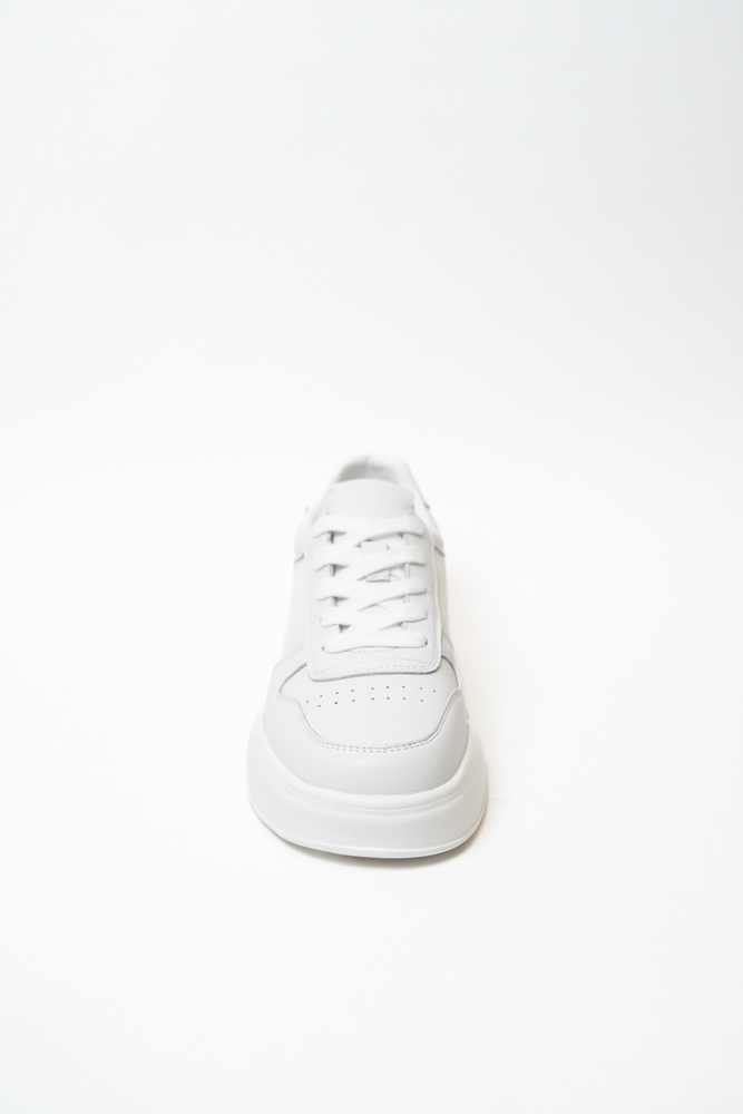 Кроссовки женские, арт LS20257-11-B, натуральная кожа/текстиль, цвет бел.