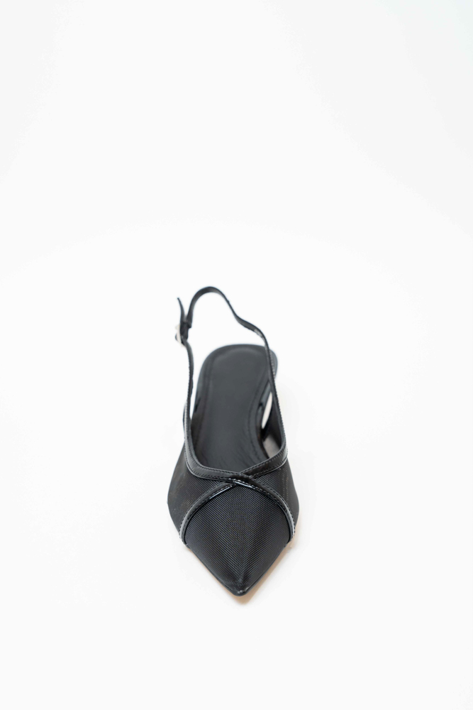 Босоножки женские, арт 6155-571-291D, натуральная кожа/текстиль, цвет черн.