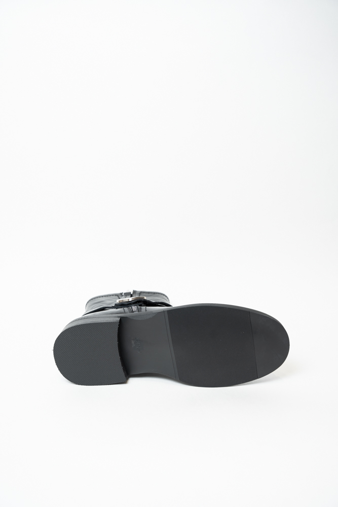 Ботинки женские, арт K1531R-1-H, натуральная кожа, цвет черн.