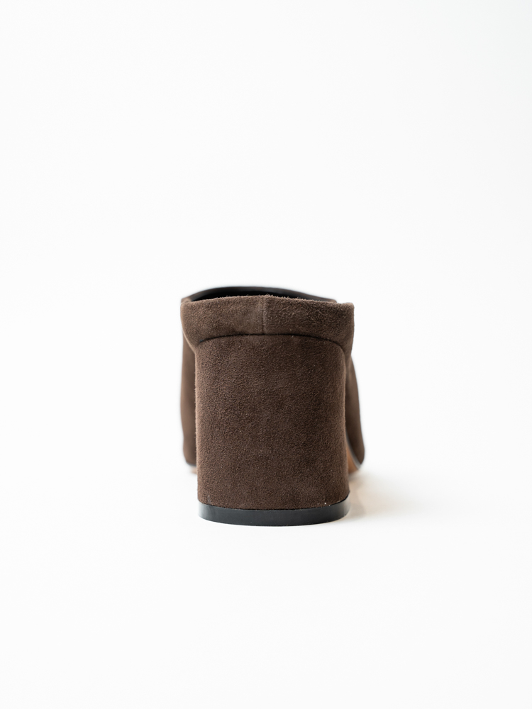 Сабо женские, арт T8834-1-Z10, натуральная замша , цвет кор.