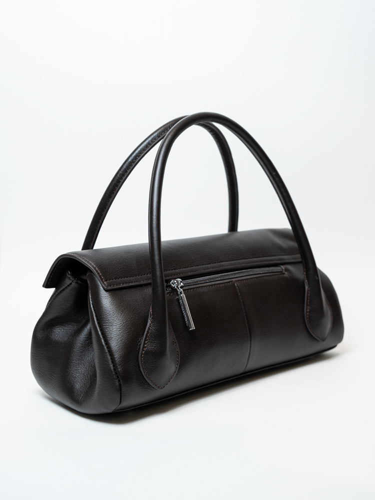 Сумка женская, арт 9586, натуральная кожа, цвет кор.