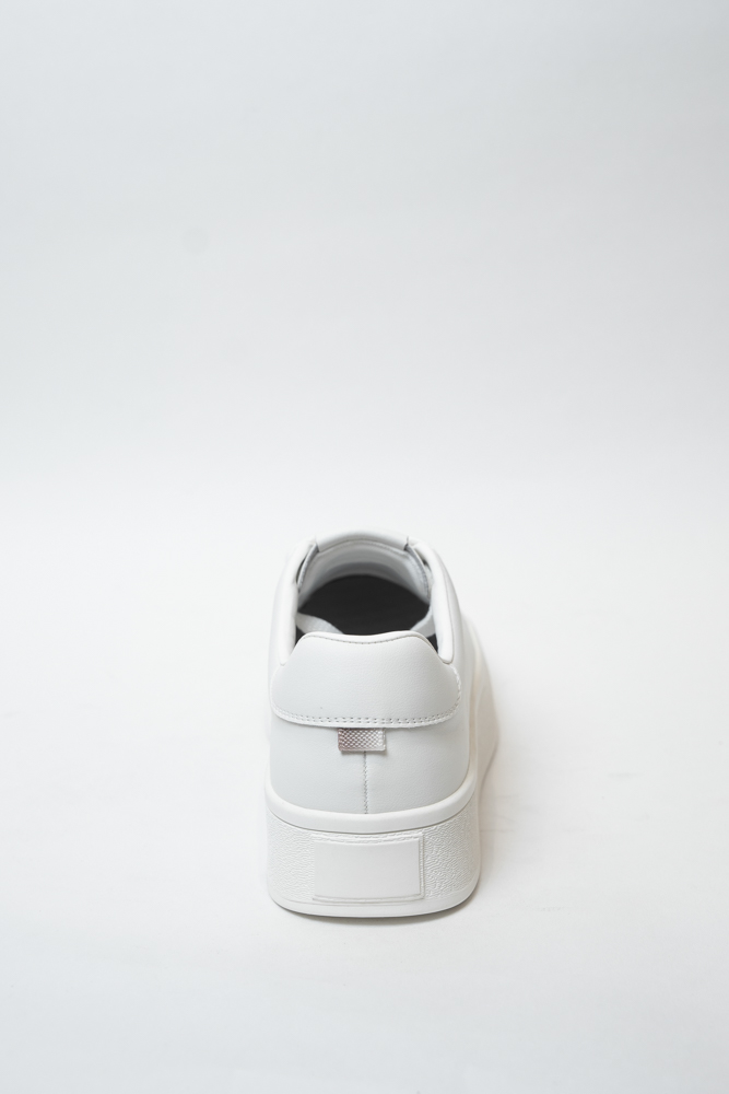 Кроссовки женские, арт K3710-8-W, натуральная кожа, цвет бел.