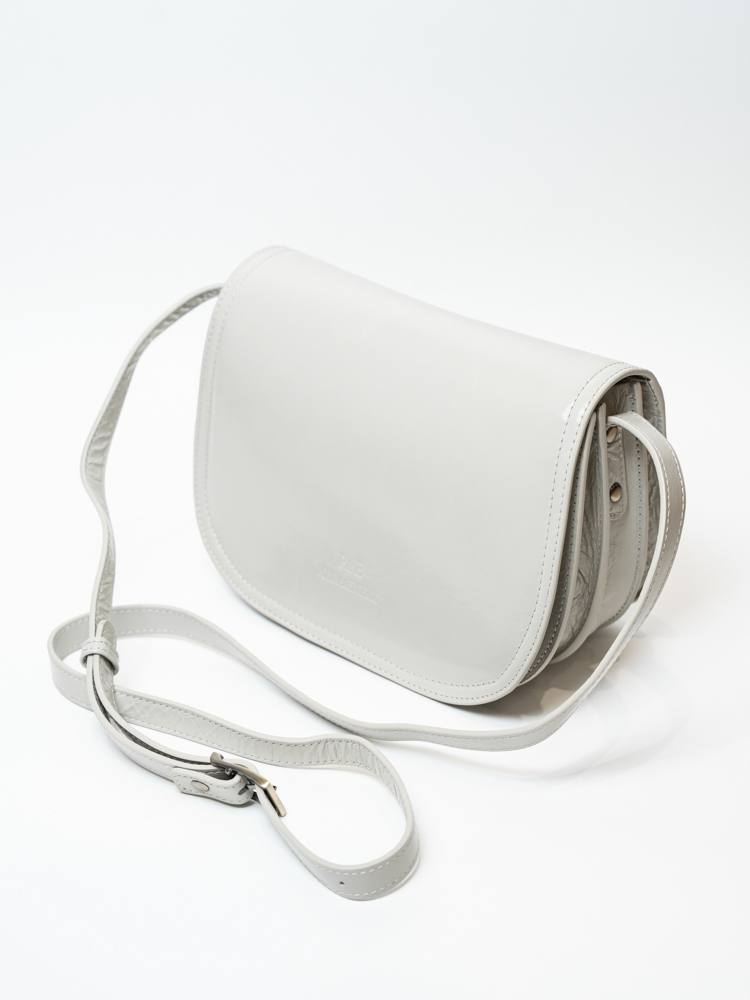 Сумка женская, арт 2241-1, натуральная кожа, цвет беж.