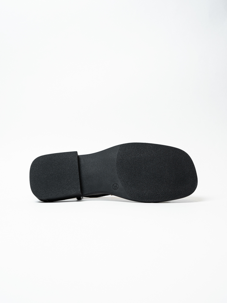 Босоножки женские, арт 1F7619-0893-M896H, натуральная кожа, цвет черн.