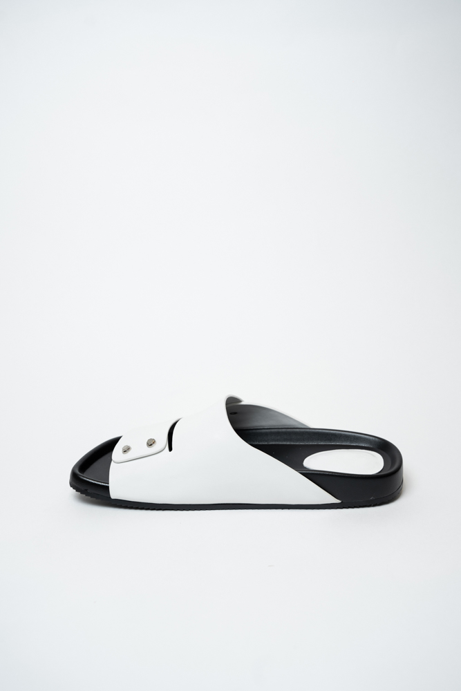 Сабо женские, арт 513-109, натуральная кожа, цвет бел.