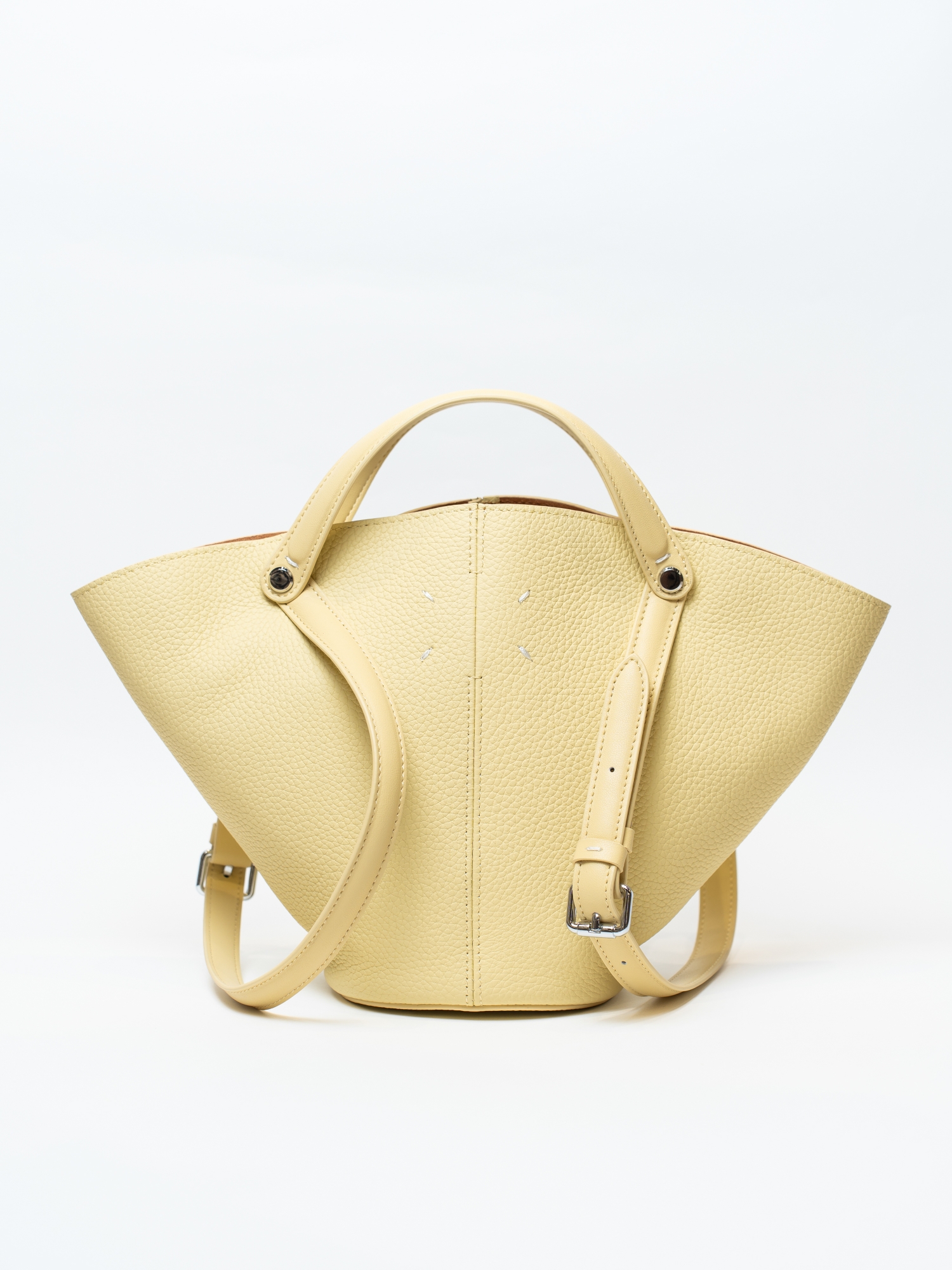 Сумка женская, арт 3837, натуральная кожа, цвет желт.