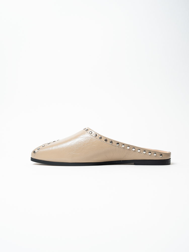 Сабо женские, арт 02-Y7206B488-Y569AL, натуральная кожа, цвет беж.