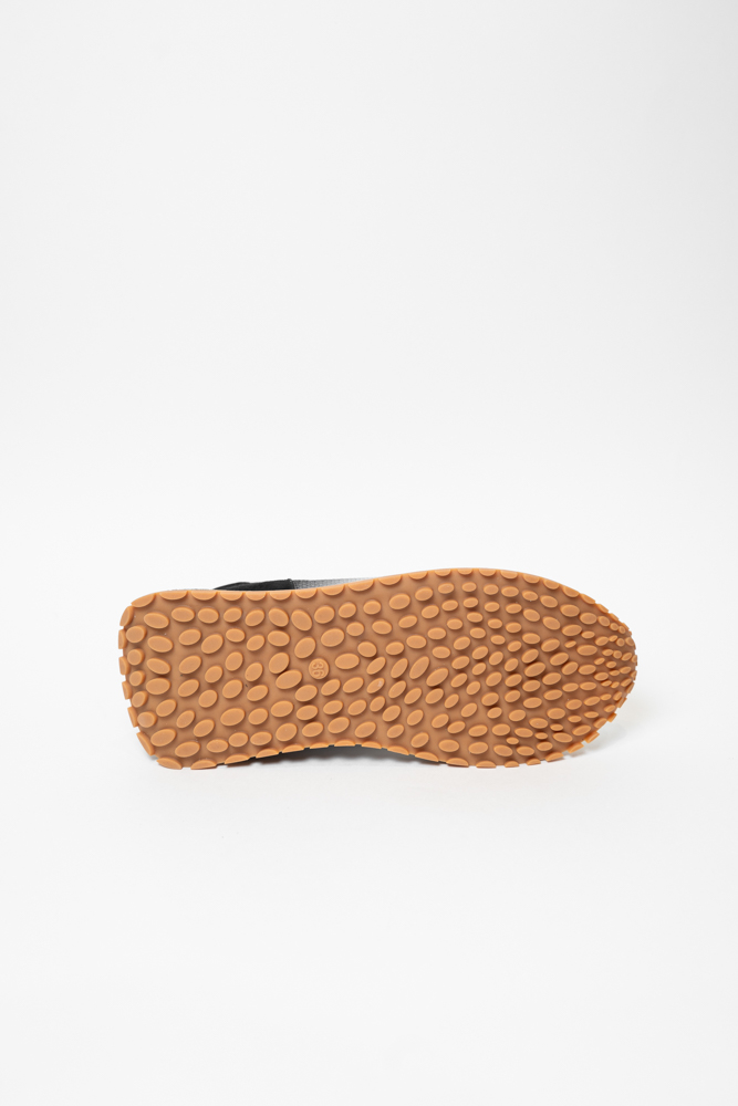 Кроссовки женские, арт DBY-RA268-4-1, натуральная кожа/текстиль, цвет черн/бел.