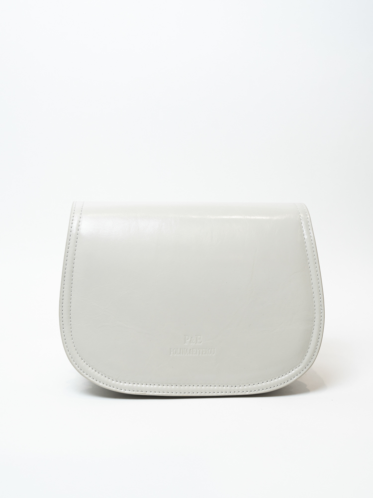 Сумка женская, арт 2241-1, натуральная кожа, цвет беж.