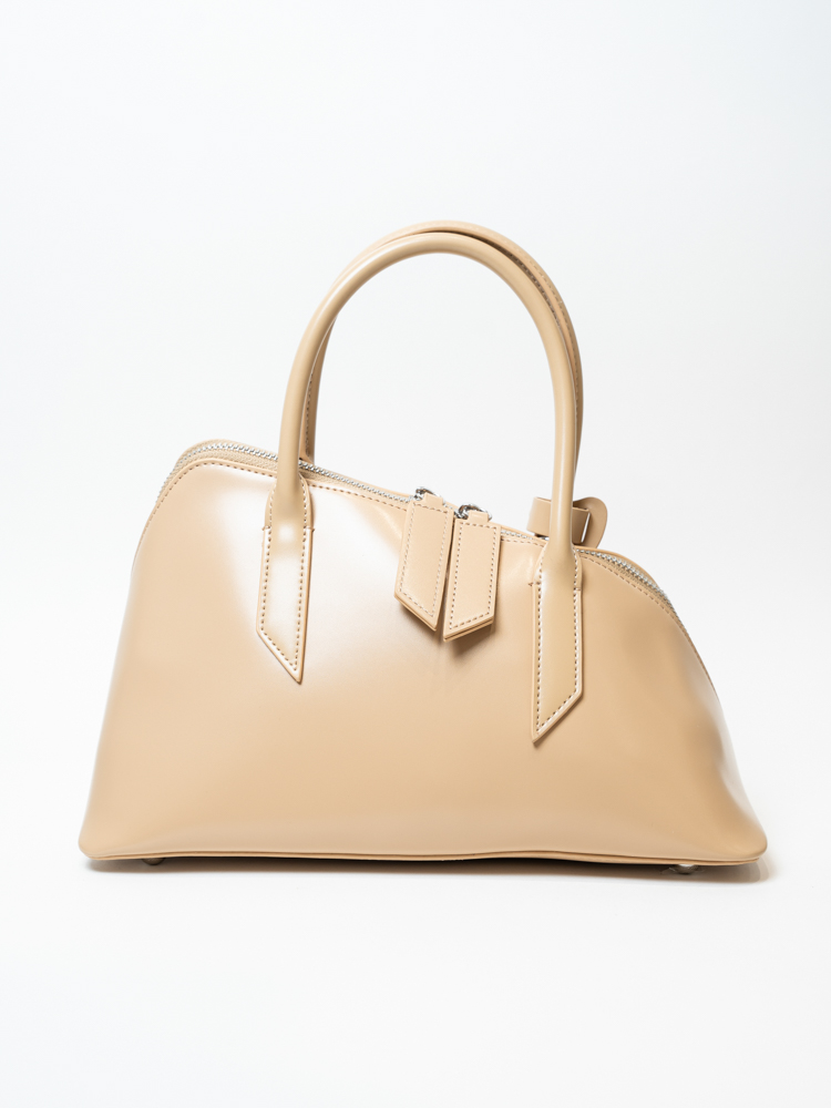 Сумка женская, арт 6093, натуральная кожа, цвет беж.