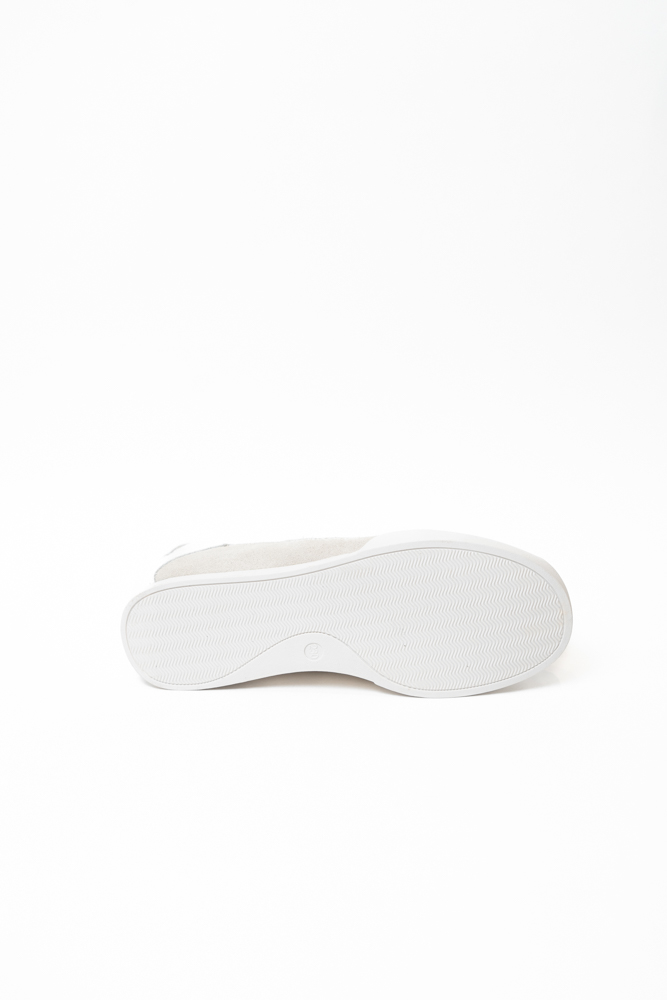 Кроссовки женские, арт M629-03-3, натуральная замша/текстиль, цвет сер.