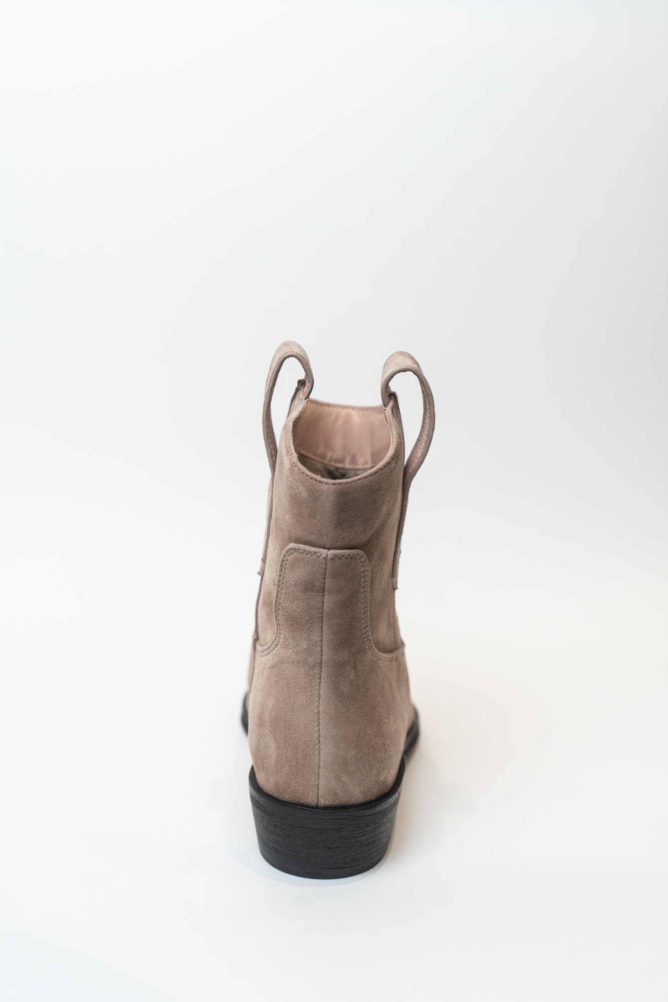 Ботинки женские, арт K-R-AF1254-55, натуральная кожа, цвет беж.