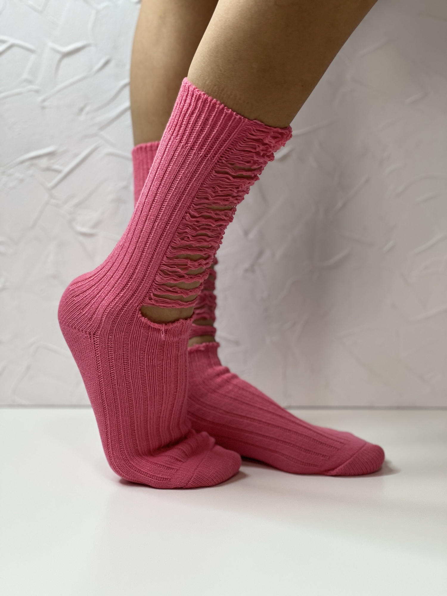 Носки женские, арт 150, текстиль, цвет розовый
