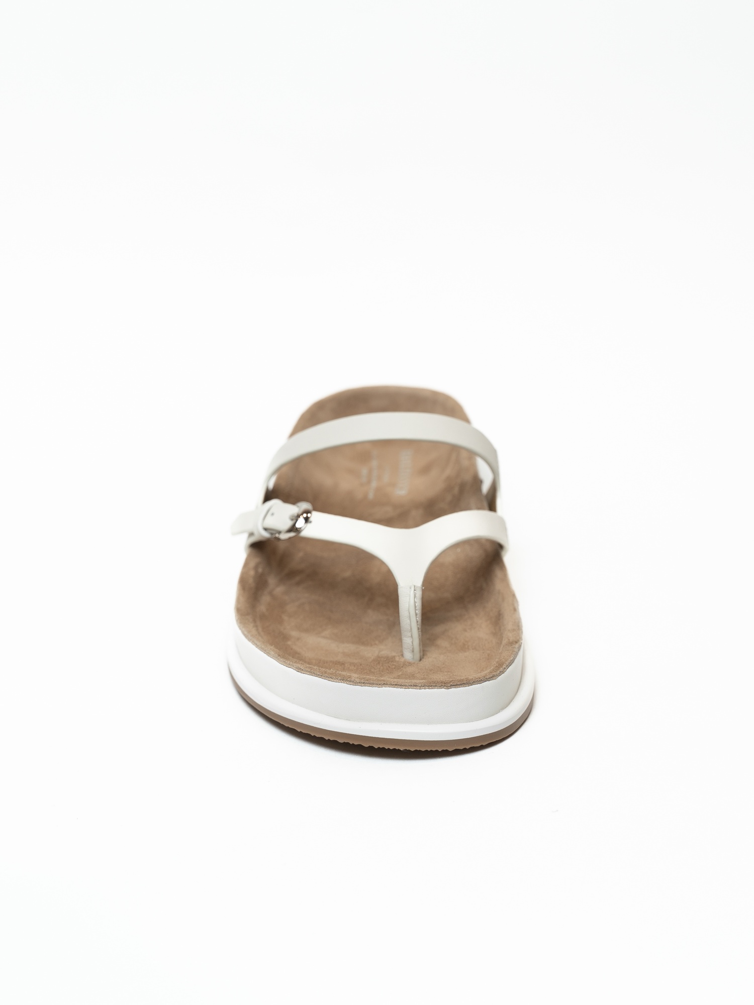 Сабо женские, арт ZX820-1-2, натуральная кожа, цвет бел.