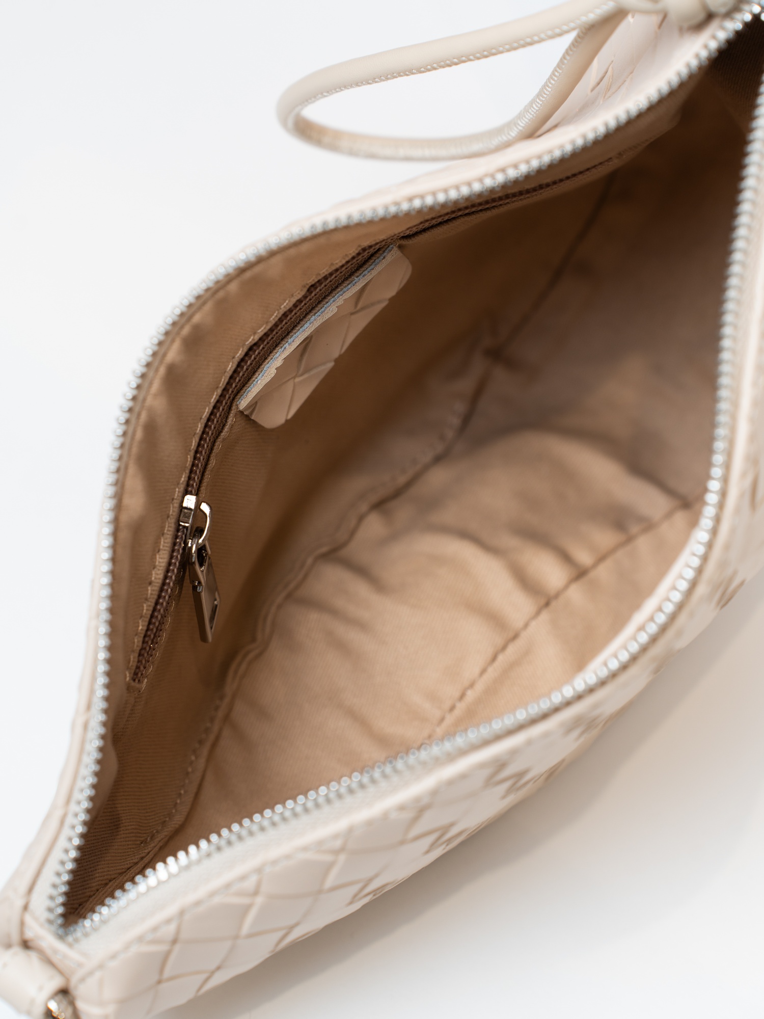 Сумка женская, арт 3259, натуральная кожа, цвет беж.