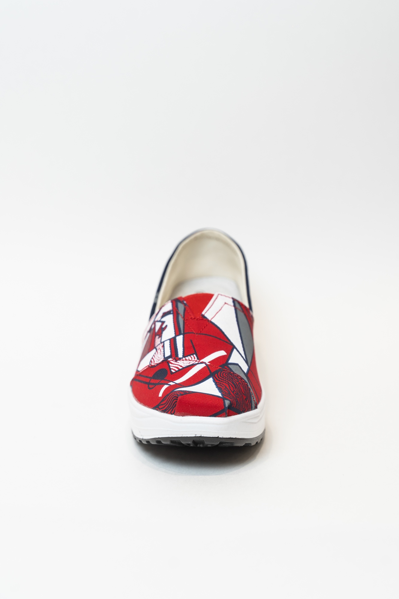 Кроссовки женские, арт 5145-801-682 D, текстиль, цвет красн.