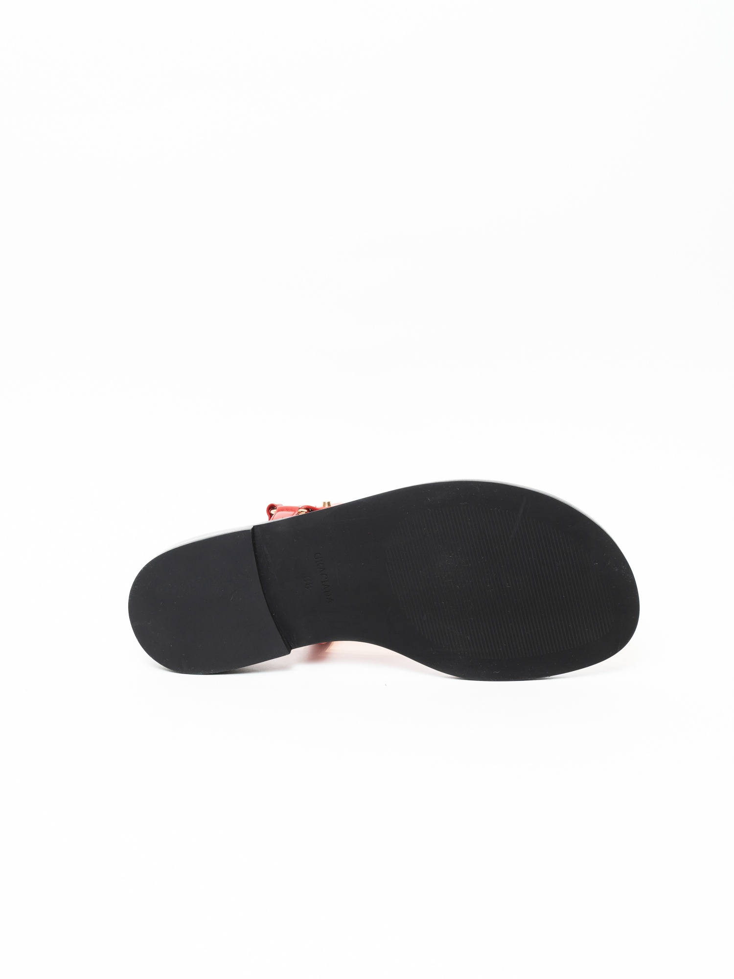 Босоножки женские, арт W0030-03-3, натуральная кожа, цвет красн.