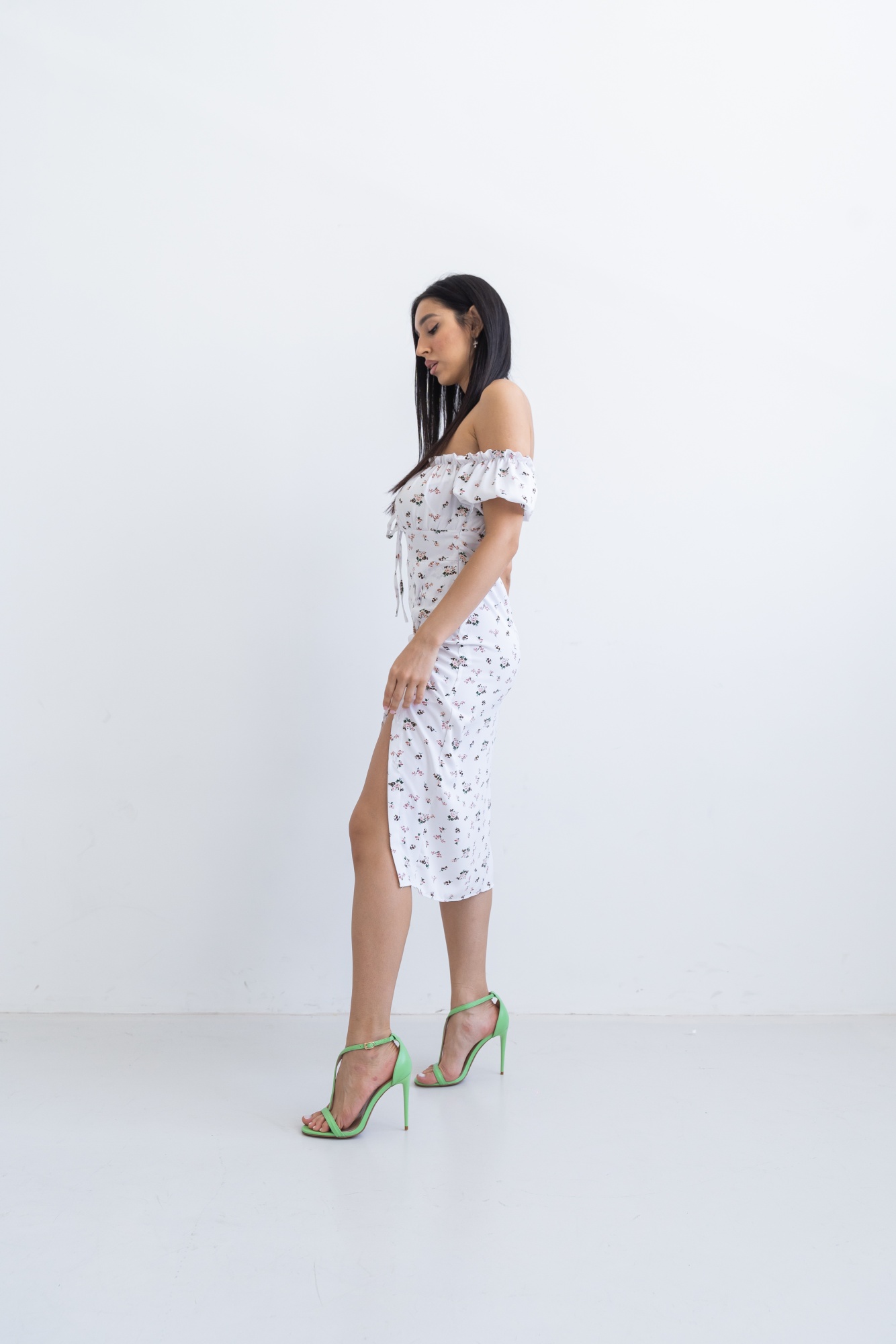 Босоножки женские, арт HS-1642-205B, натуральная кожа, цвет зел.