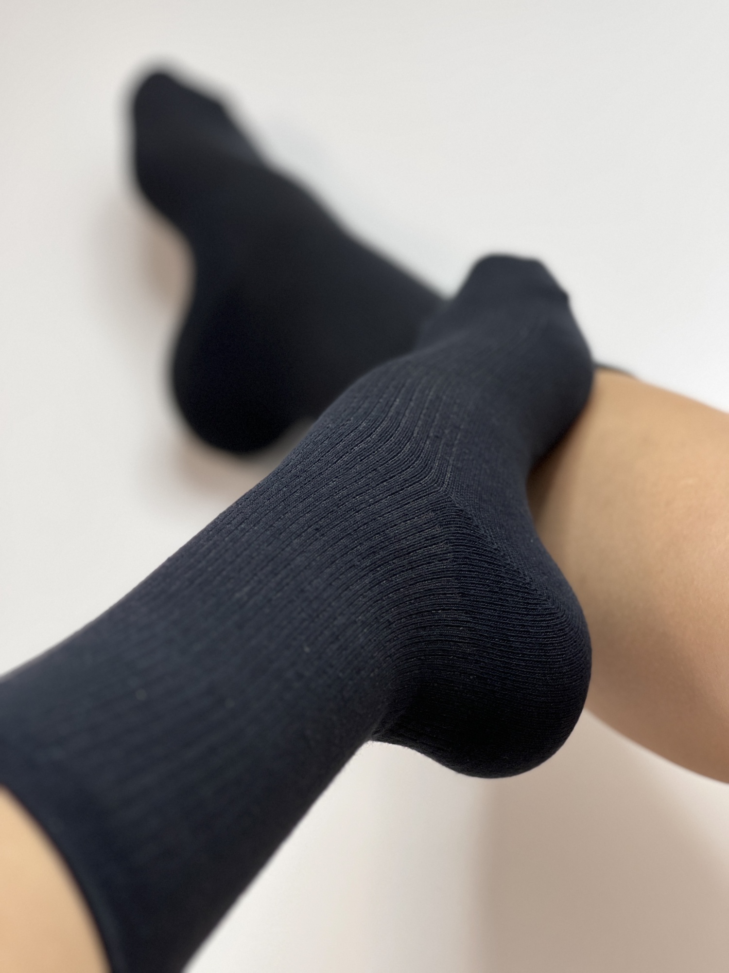 Носки женские, арт 110, текстиль, цвет черный