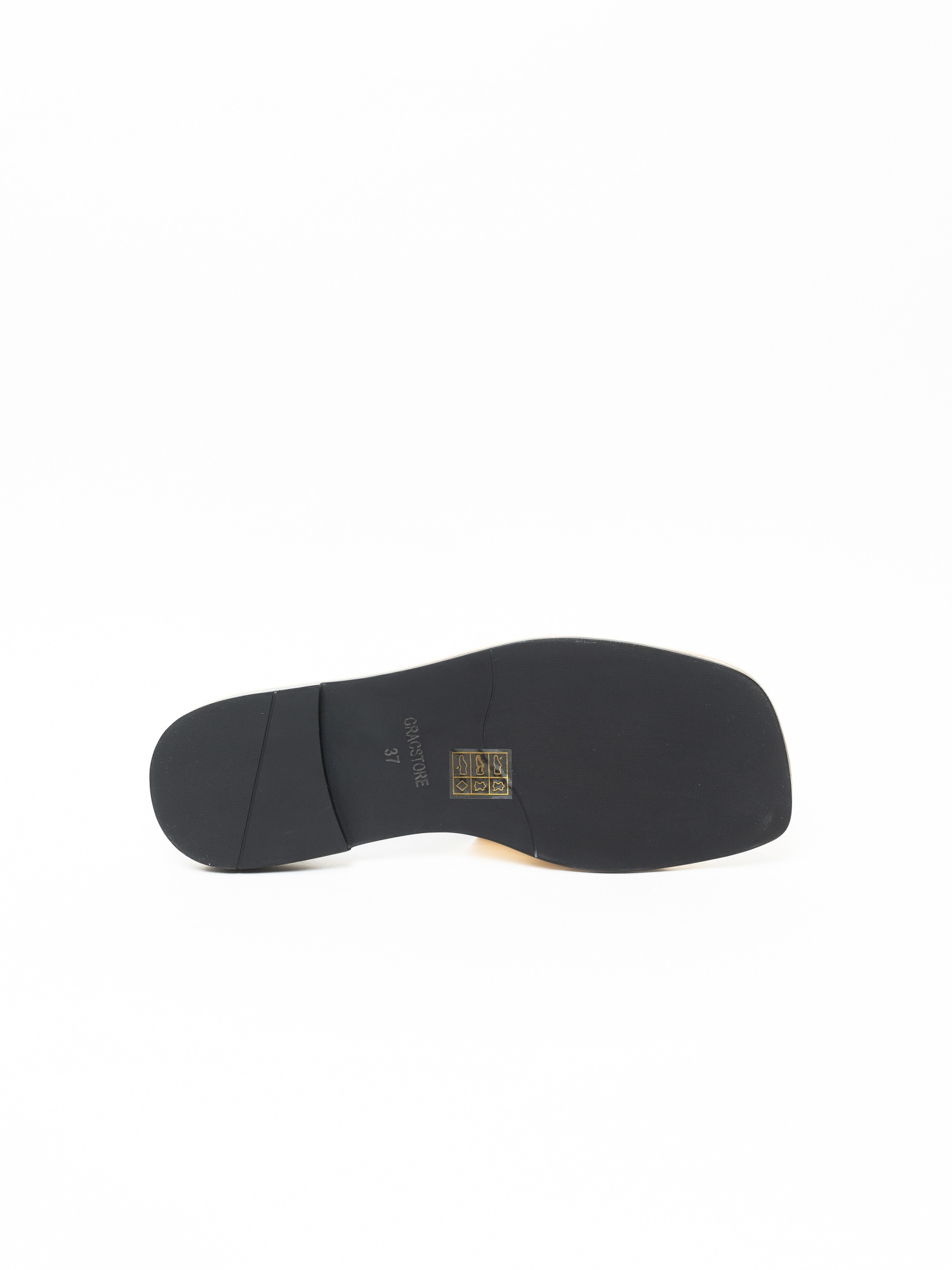 Сабо женские, арт Y82372-2-Y42, натуральная кожа, цвет золото.