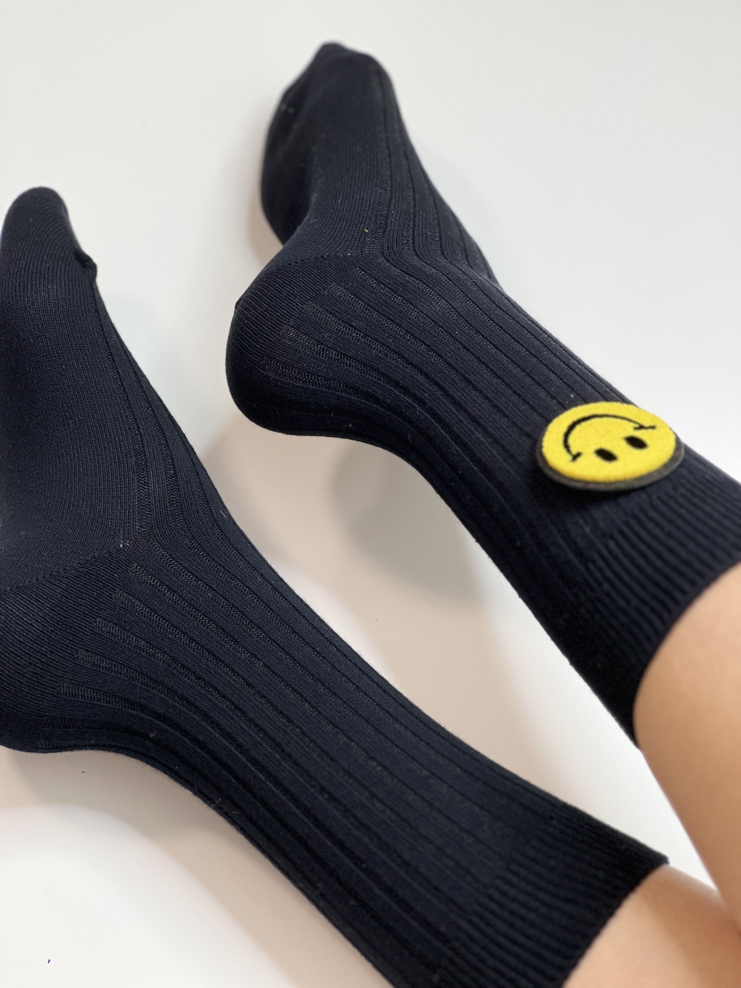 Носки женские, арт 210, текстиль, цвет черный