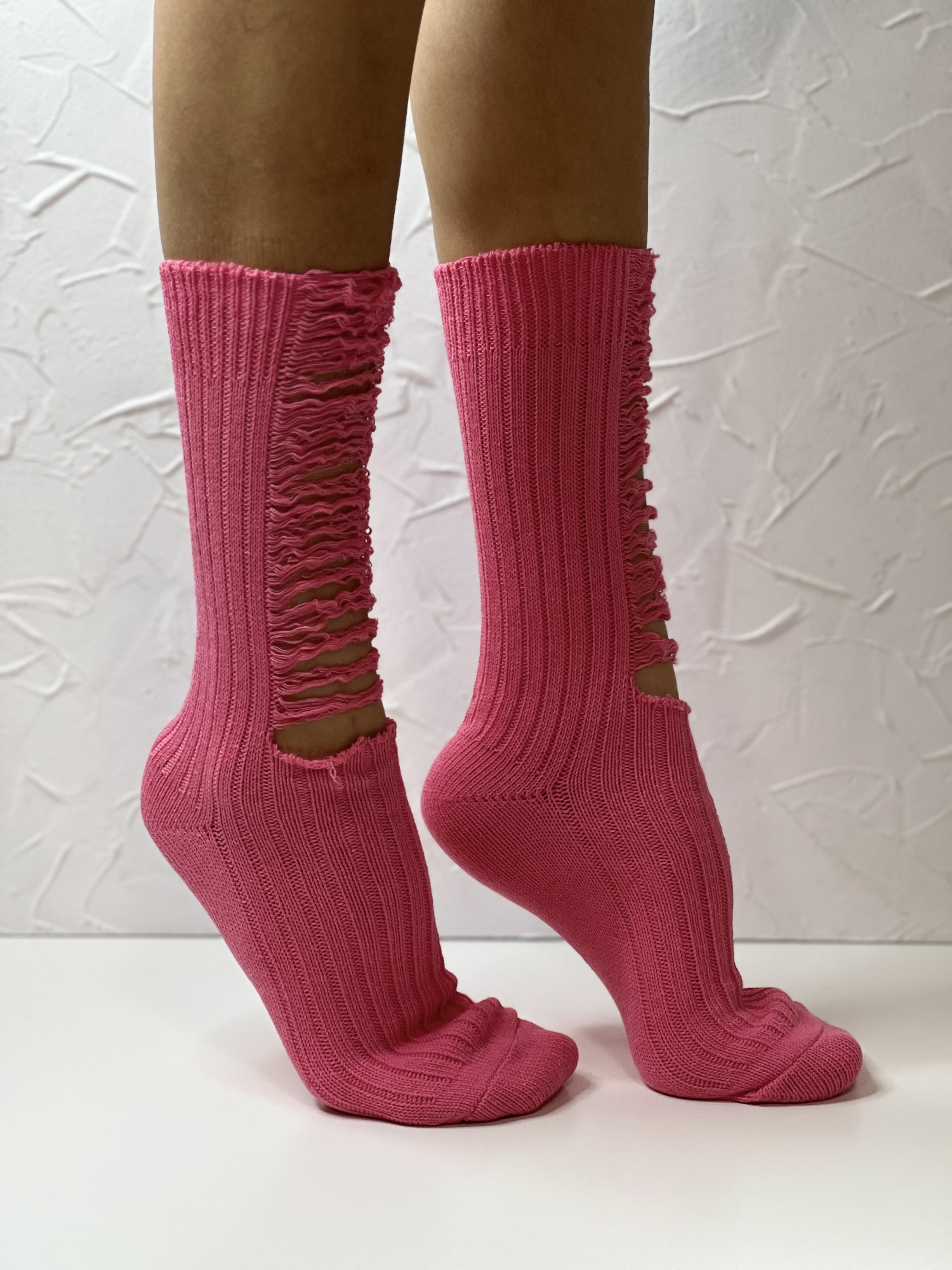 Носки женские, арт 150, текстиль, цвет розовый