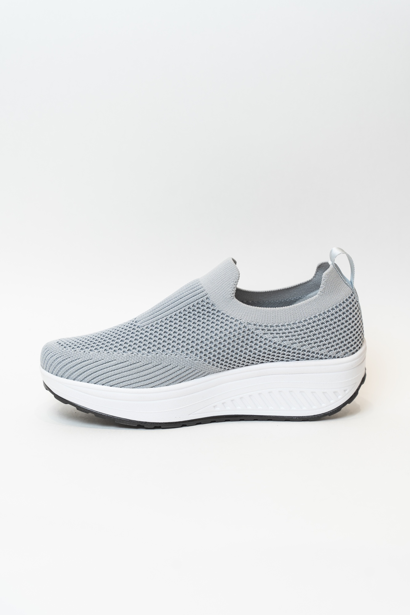 Кроссовки женские, арт 5145-801-913 D, текстиль, цвет сер.