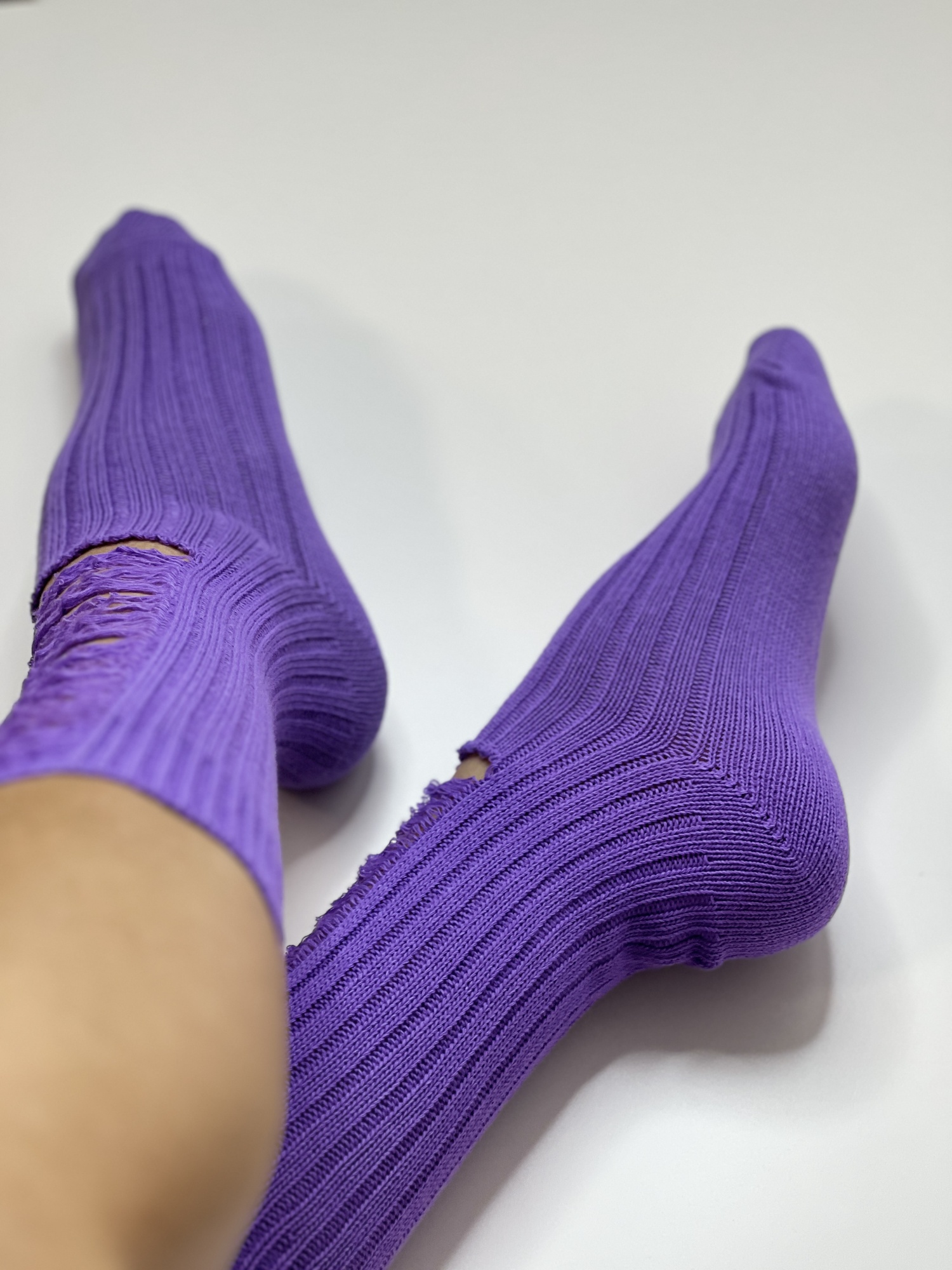 Носки женские, арт 150, текстиль, цвет фиолетовый