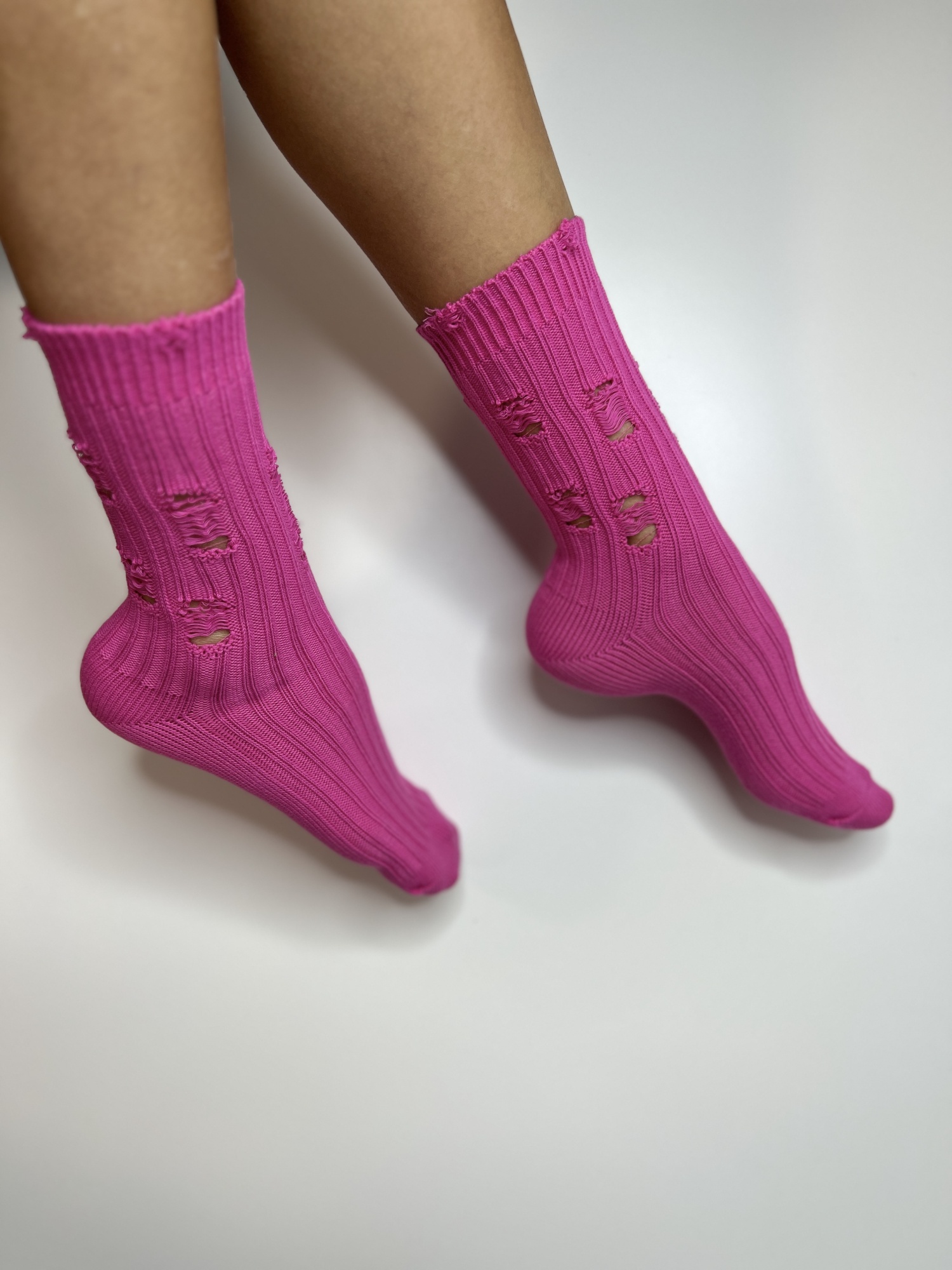 Носки женские, арт 102, текстиль, цвет розовый