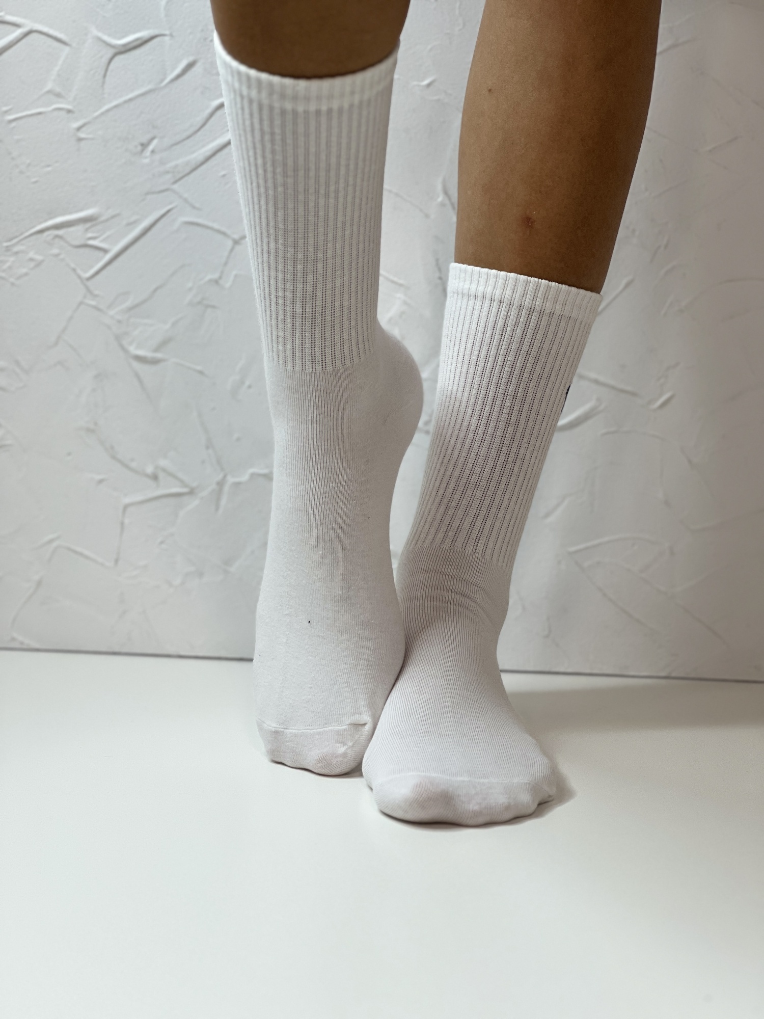 Носки женские, арт 220, текстиль, цвет белый