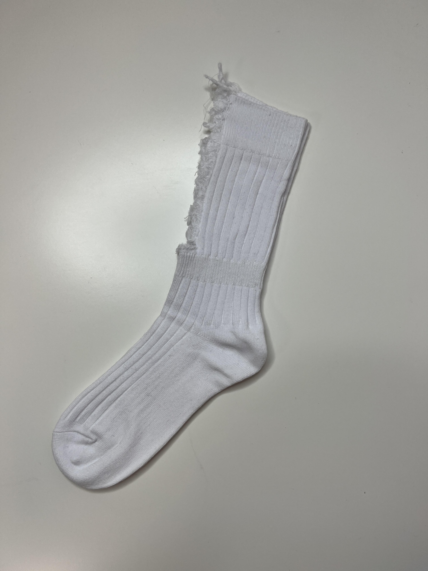 Носки женские, арт 101, текстиль, цвет белый