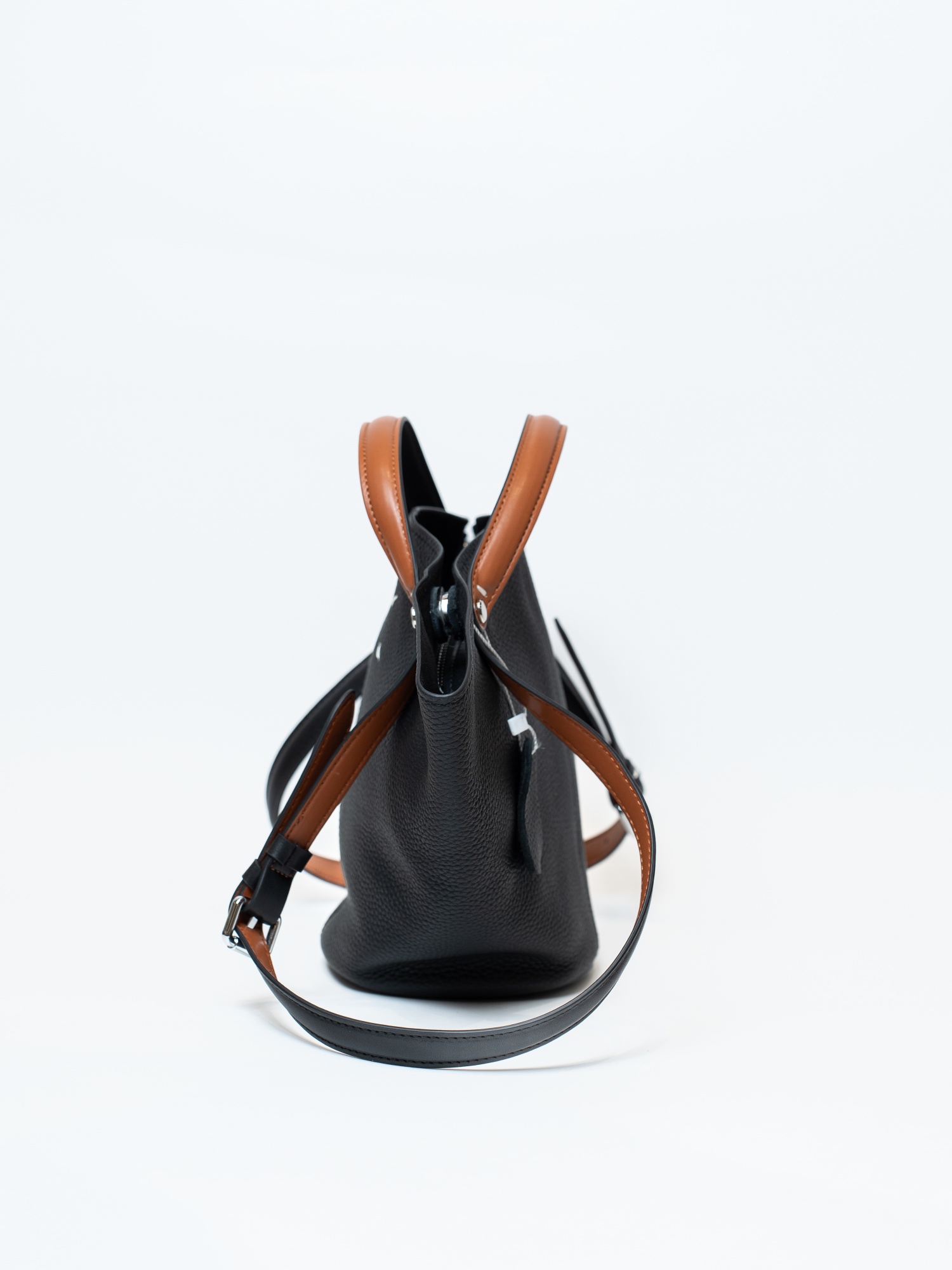 Сумка женская, арт 3837, натуральная кожа, цвет черн.