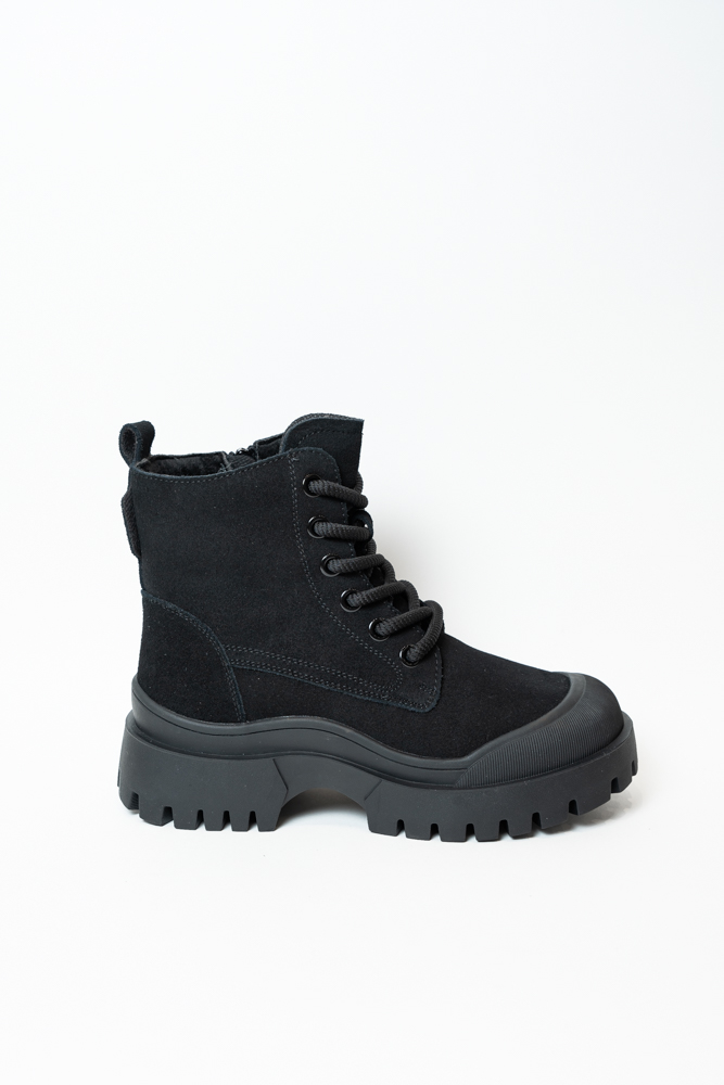 Ботинки женские, арт 9161-2F-R001, натуральная замша, цвет черн. Ботинки женские, арт 9161-2F-R001, натуральная замша, цвет черн.