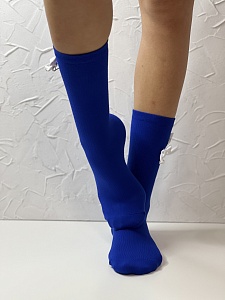 Носки женские, арт 110, текстиль, цвет синий